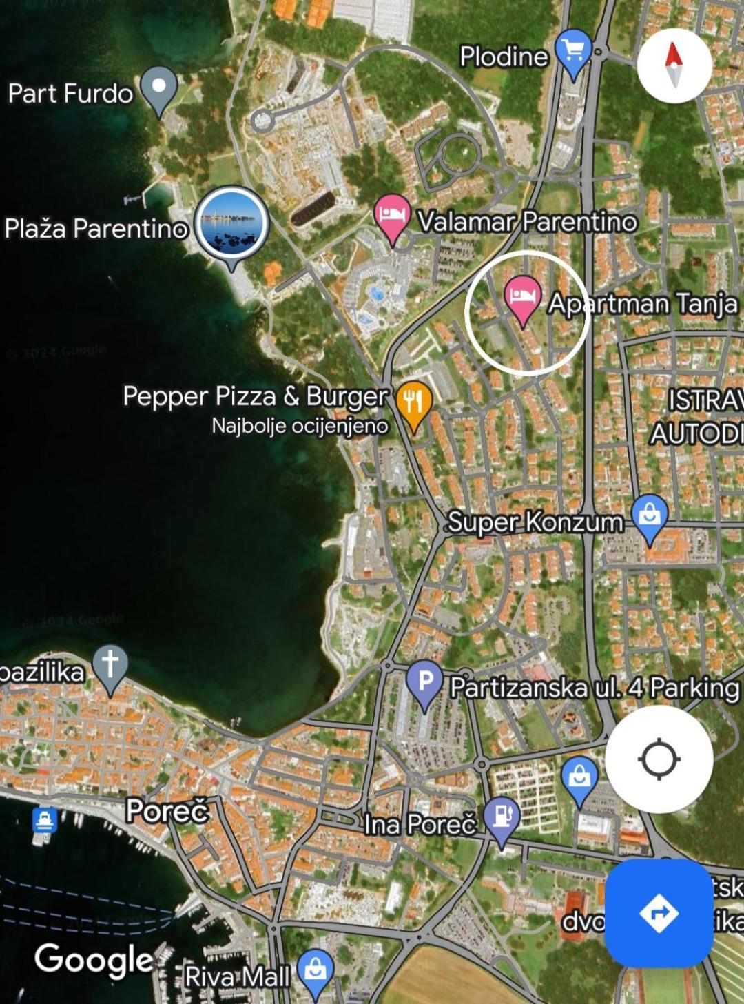 Apartment Tanja Πόρετς Εξωτερικό φωτογραφία